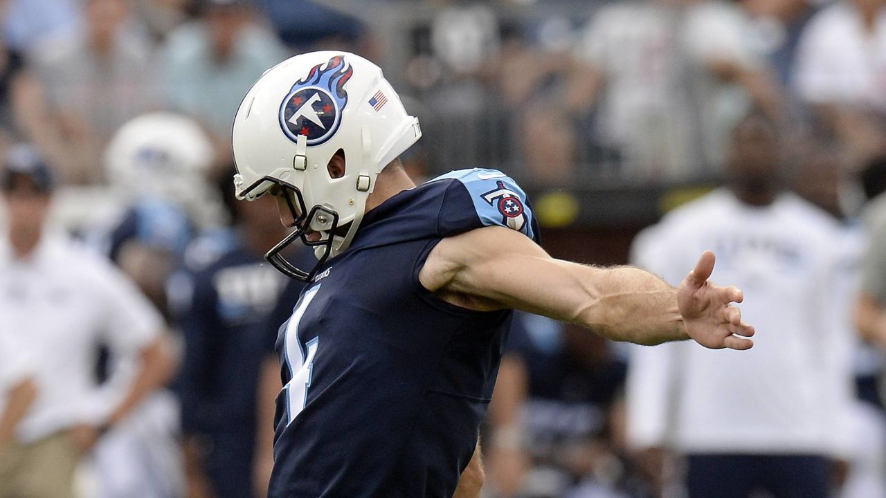 Titans release Ryan Succop after kicker has injury-plagued 2019 season