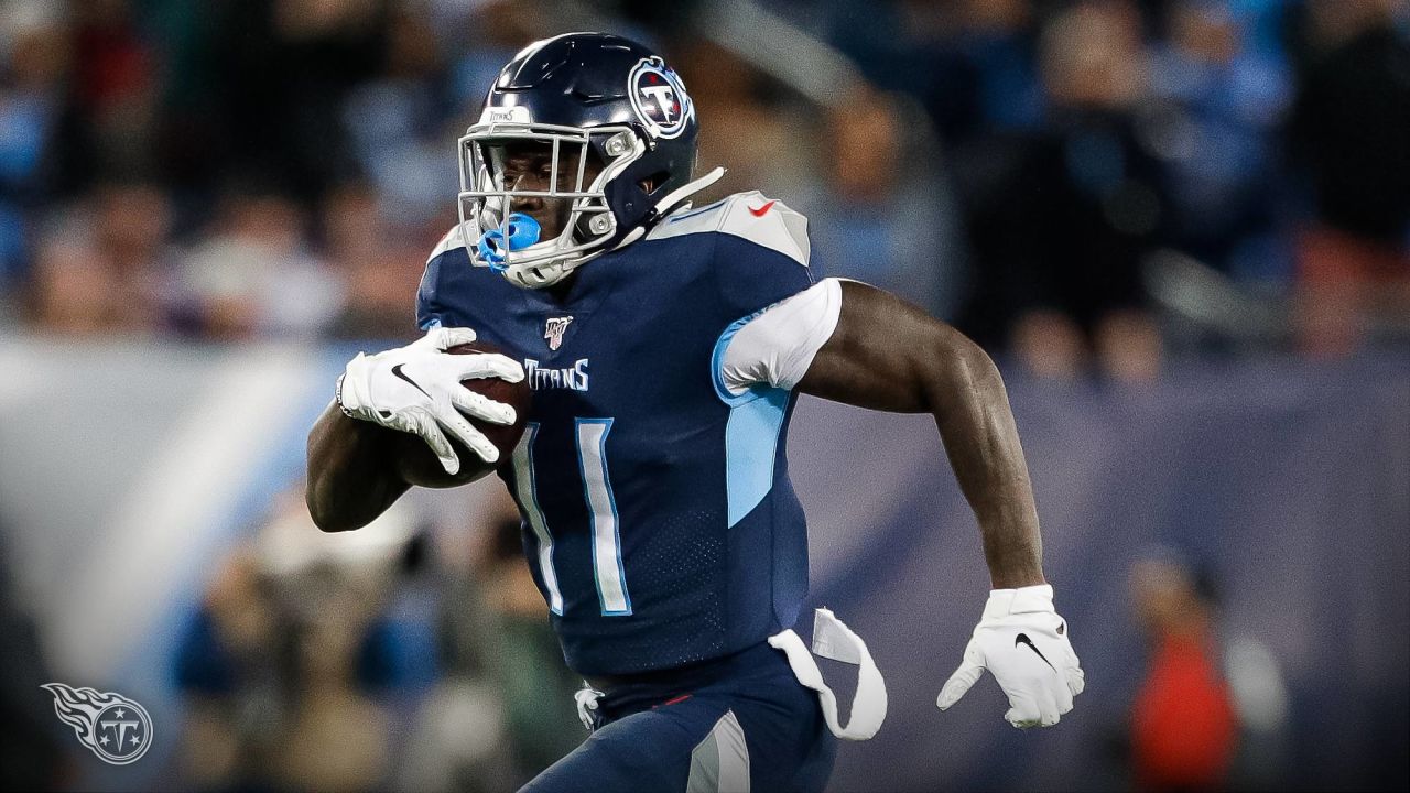 A.J. Brown flirting with several Tennessee Titans rookie records