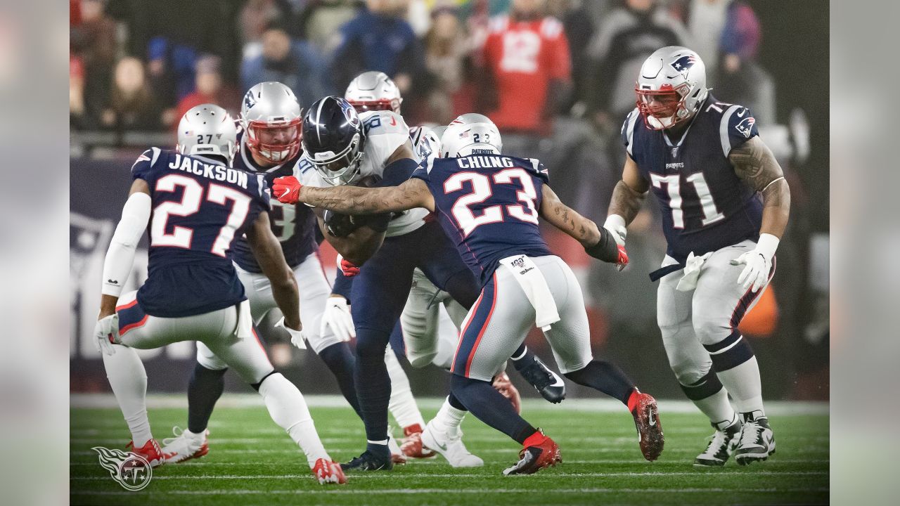 FOXBOROUGH, MA - NOVEMBER 06: New England Patriots tight end Jonnu