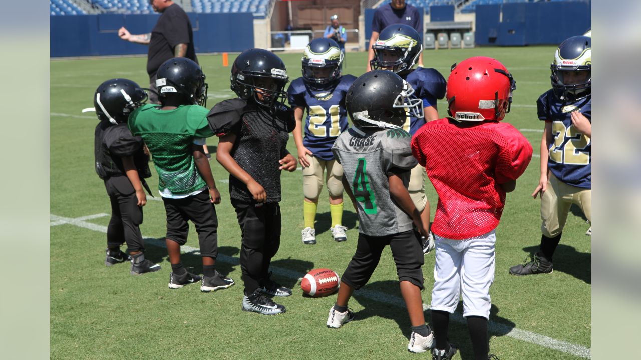 Titans Host 4th Annual Youth Football Jamboree at Nissan Stadium