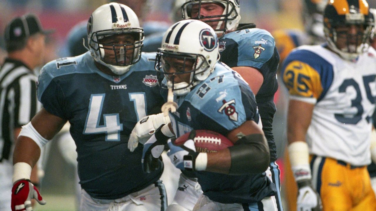 A Day in the Life of Titans RB Eddie George: Super Bowl XXXIV Sunday, 19  Years Ago Today