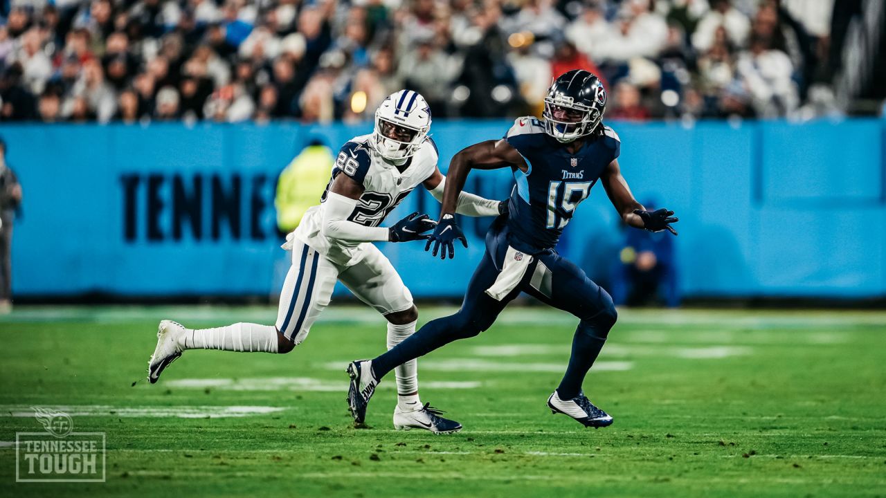 Tennessee Titans' Joshua Dobbs throws first career TD in tight Dallas  Cowboys game