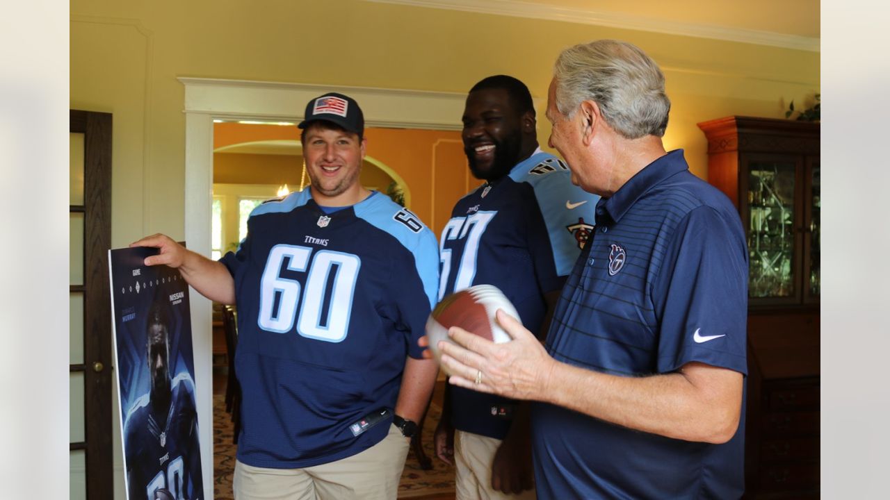 Tennessee Titans Surprise Season Ticket Members with Tickets