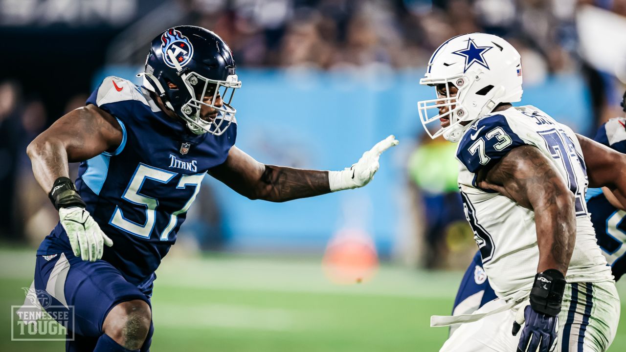 Tennessee Titans' Joshua Dobbs throws first career TD in tight