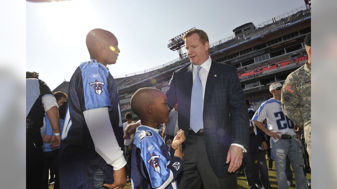 Tennessee Titans - Tyler and Trent McNair (sons of QB Steve McNair) will be  our Honorary 12th Titans Sunday vs. Baltimore Ravens