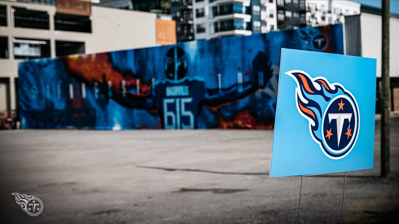 Titans Launch Augmented-Reality Mural in Downtown Nashville