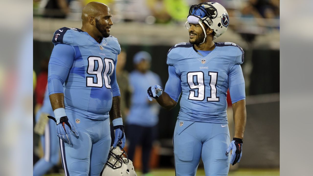 Baltimore Ravens linebacker Steven Means (60) looks on during the first  half of an preseason NFL football game against the Tennessee Titans,  Thursday, Aug. 11, 2022, in Baltimore. (AP Photo/Nick Wass Stock