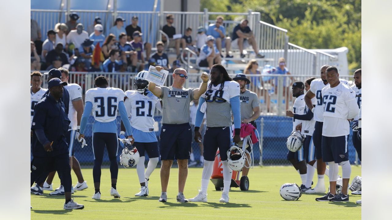 August 19, 2017: Tennessee Titans cornerback Kalan Reed (24) lines