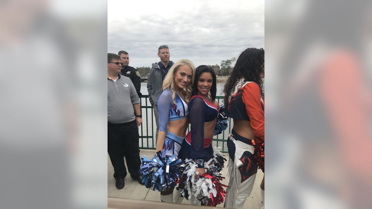 Kississimee, Florida, USA. 23rd Jan, 2020. Pro Bowl cheerleader