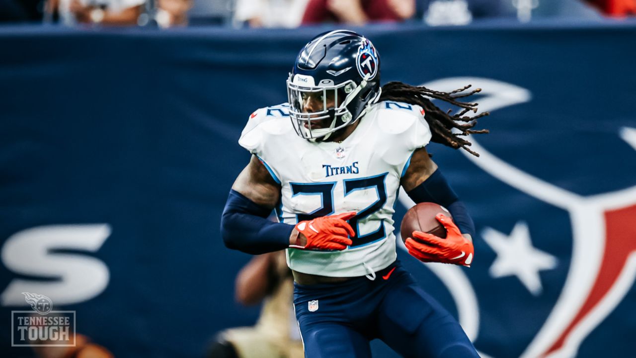 Derrick Henry 200-yard rushing streak: Titans RB comes up short of rushing  record vs. Texans - DraftKings Network