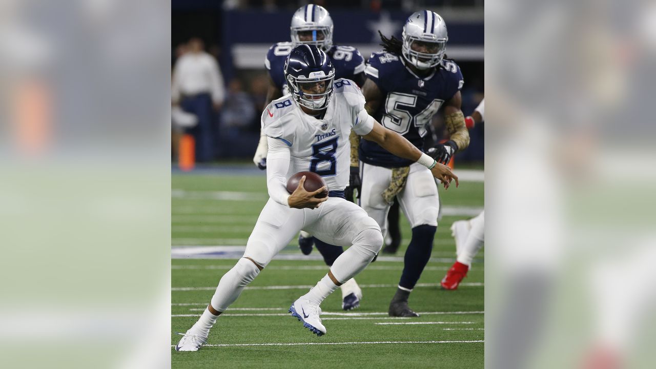 November 05, 2018:.Tennessee Titans quarterback Marcus Mariota (8