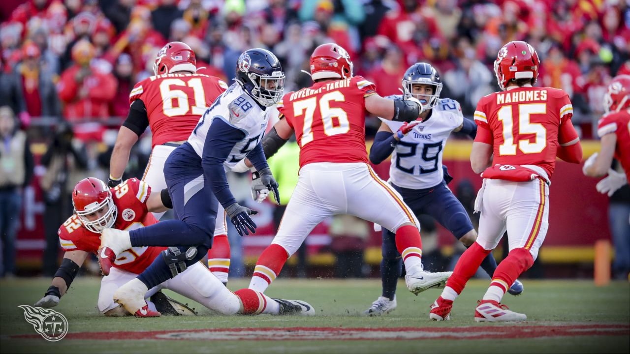 AFC championship game: Tennessee Titans 24-35 Kansas City Chiefs