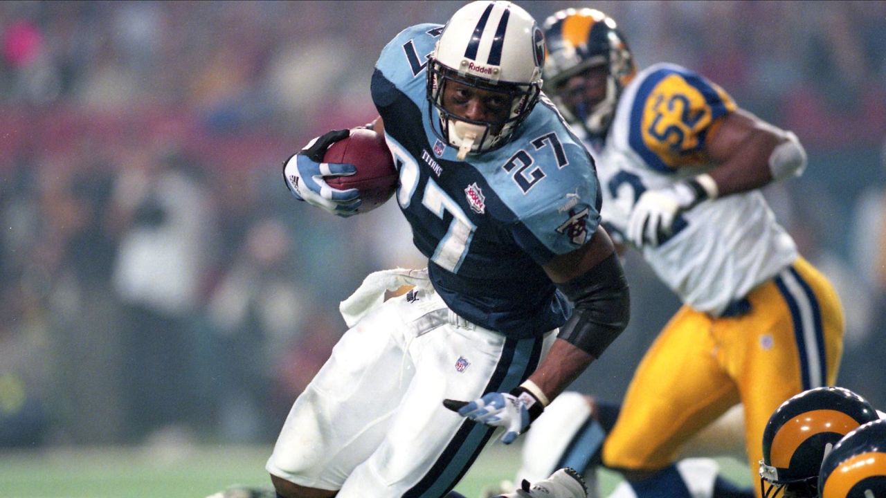 Eddie George's physicality created Titans 'smash mouth football'