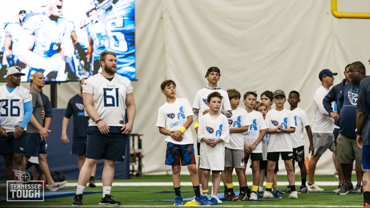 Tennessee Titans Coaches, Players Host Tennessee Athletes at 'Camp 59' the  Tim Shaw Youth Football Camp