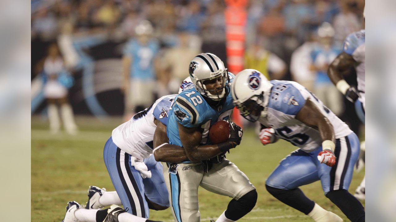 Carolina Panthers tight end Stephen Sullivan (84) turns up field after  catching a pass during an NFL preseason football game against the Buffalo  Bills, Saturday, Aug. 26, 2022, in Charlotte, N.C. (AP