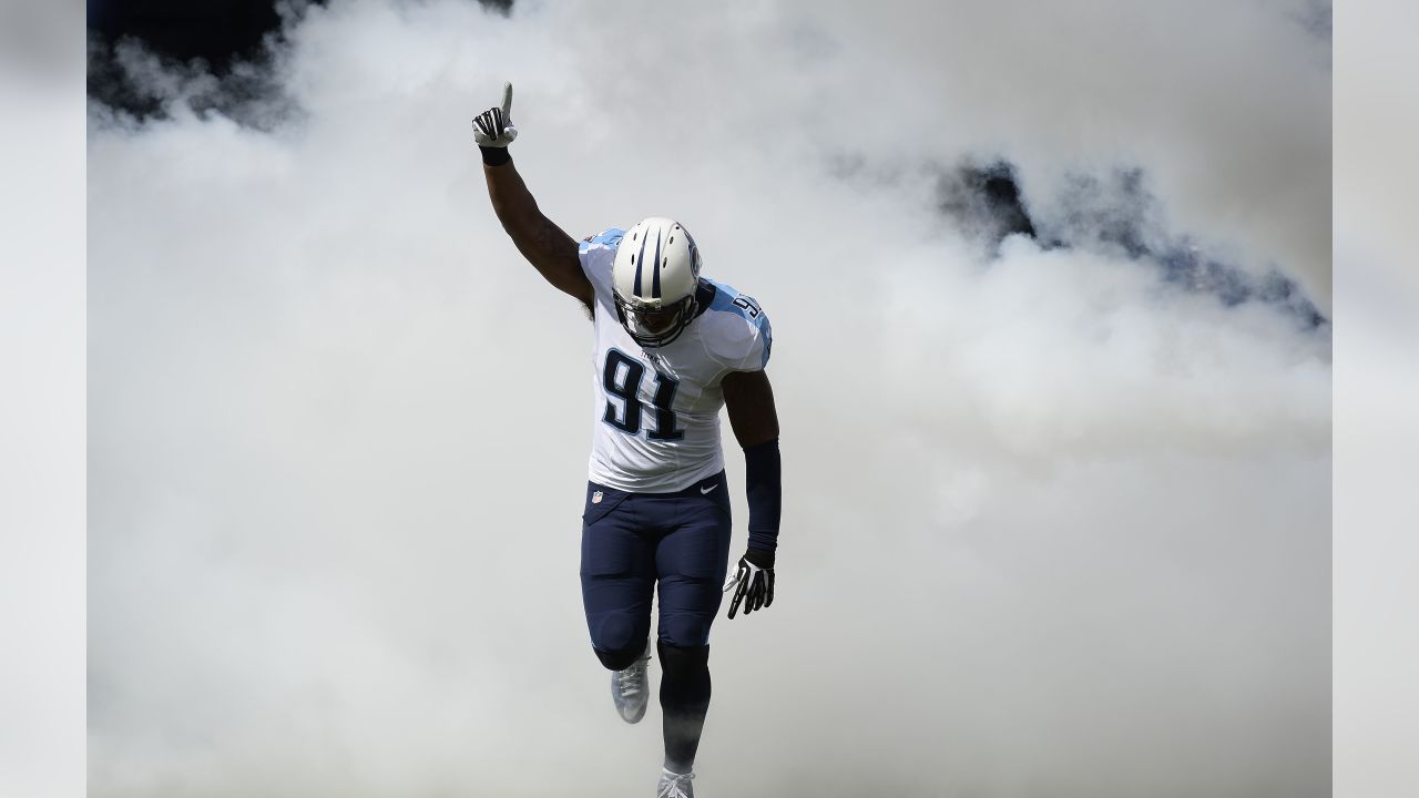 Baltimore Ravens linebacker Steven Means (60) looks on during the first  half of an preseason NFL football game against the Tennessee Titans,  Thursday, Aug. 11, 2022, in Baltimore. (AP Photo/Nick Wass Stock