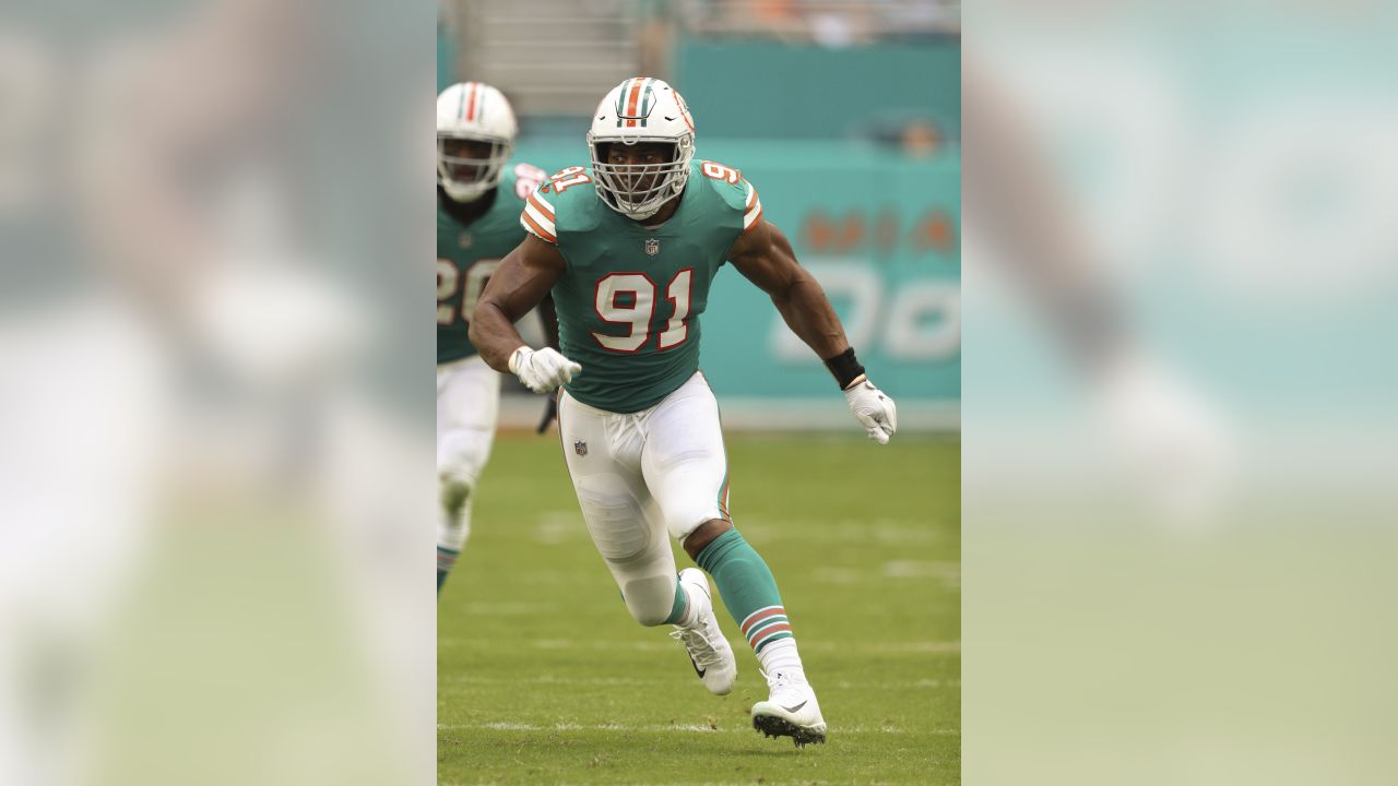 Miami Dolphins defensive Cameron Wake explains jersey number 91