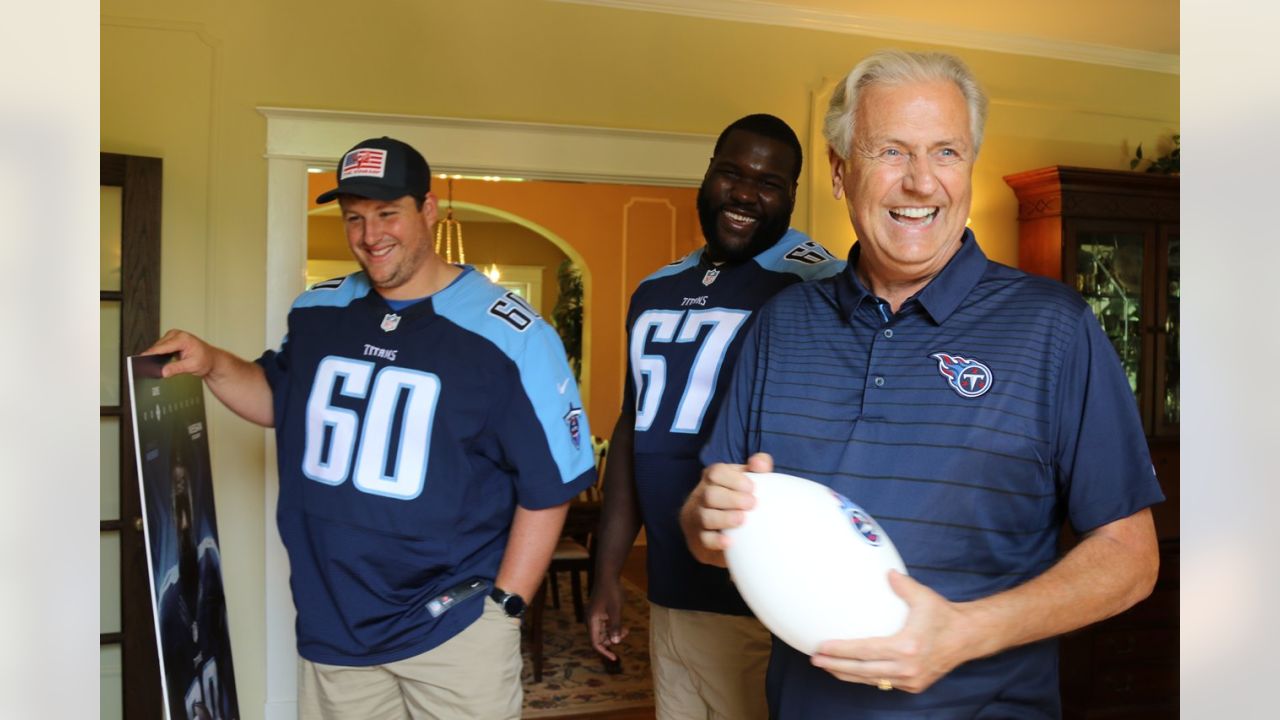 Tennessee Titans Surprise Season Ticket Members with Tickets