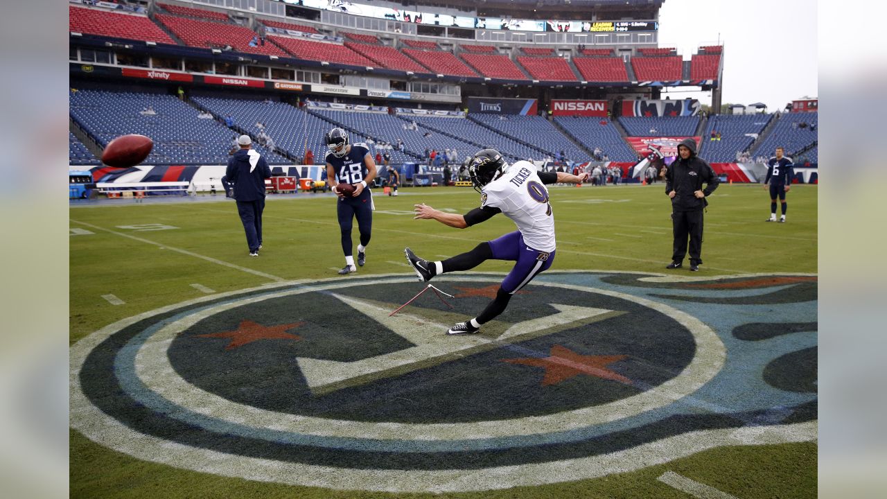 Tennessee Titans defensive tackle Trevon Coley (97) leaves the turf after  an injury against the Atlanta Falcons during the first half of a preseason  NFL football game, Friday, Aug. 13, 2021, in