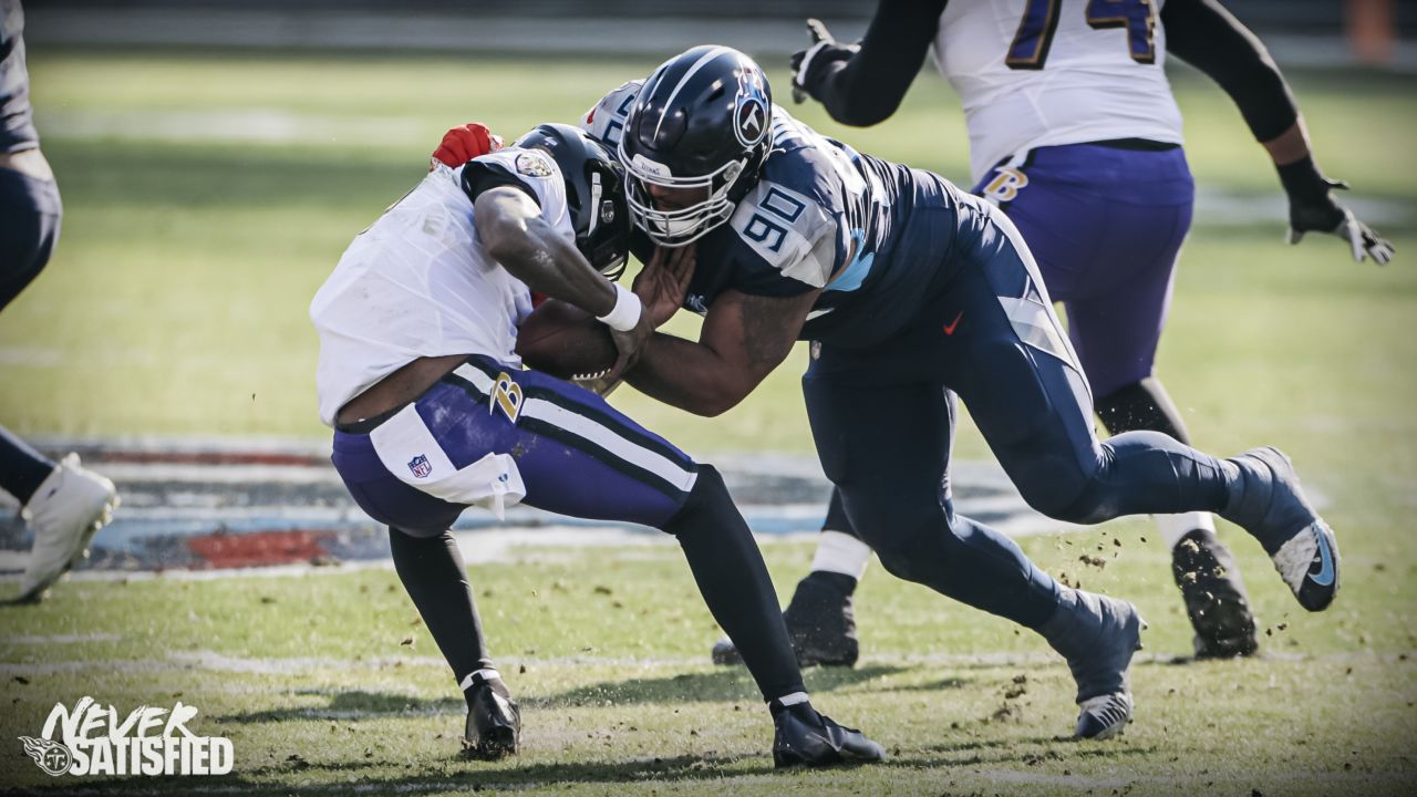 Baltimore Ravens at Tennessee Titans, Wild Card, Playoffs, AFC, Nissan  Stadium, January 10, 2020, Post-Season, Lamar Jackson