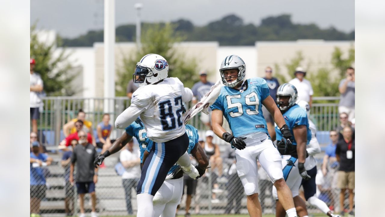 August 19, 2017: Tennessee Titans cornerback Kalan Reed (24) lines