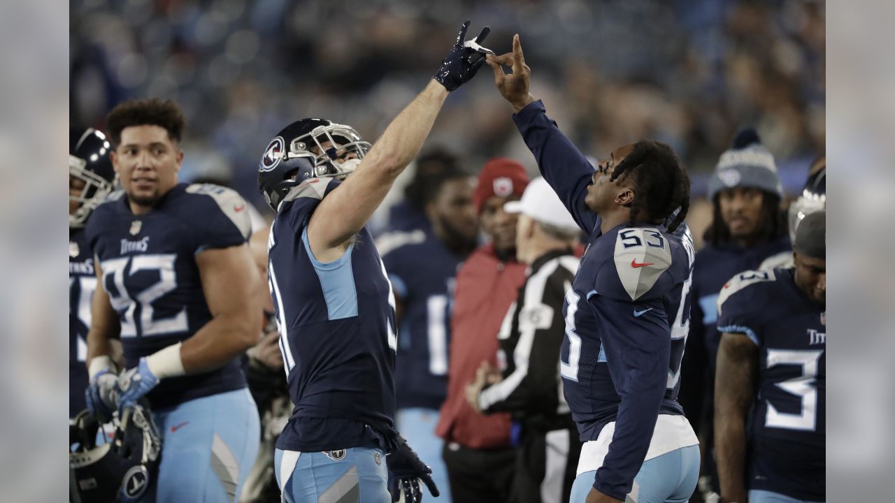 November 18, 2018: Tennessee Titans quarterback Marcus Mariota (8) during  NFL football game action between the Tennessee Titans and the Indianapolis  Colts at Lucas Oil Stadium in Indianapolis, Indiana. Indianapolis defeated  Tennessee