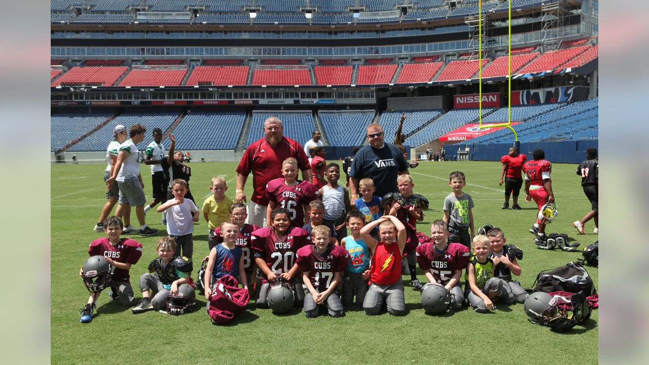 Titans Host 4th Annual Youth Football Jamboree at Nissan Stadium