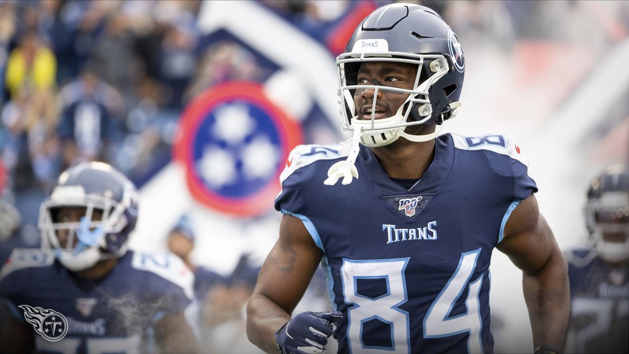 Tennessee Titans wide receiver Nick Westbrook-Ikhine finds plenty of space  for first NFL TD