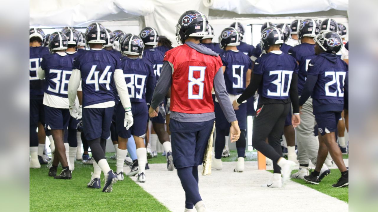 Safety Dane Cruikshank back on practice field for #Titans.