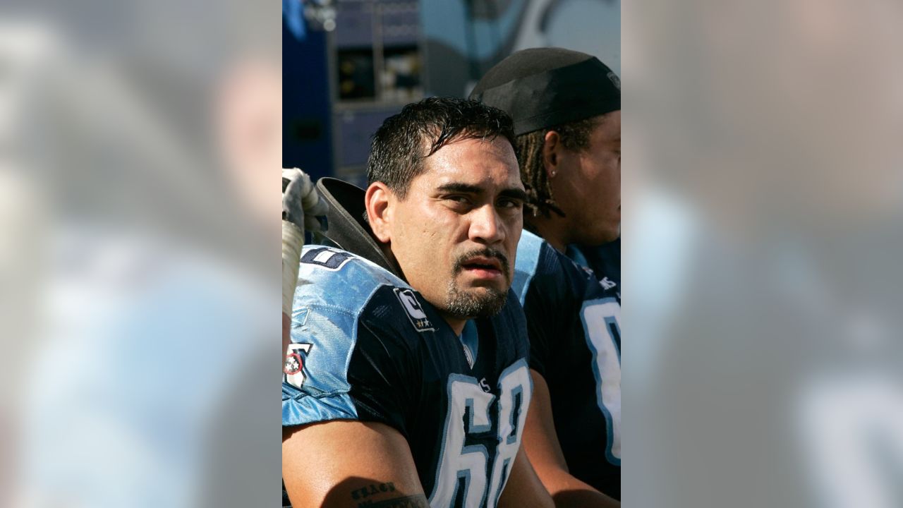 Kevin Mawae Signed HOF 2019 Inscription Tennessee Titans Throwback 199 — RSA