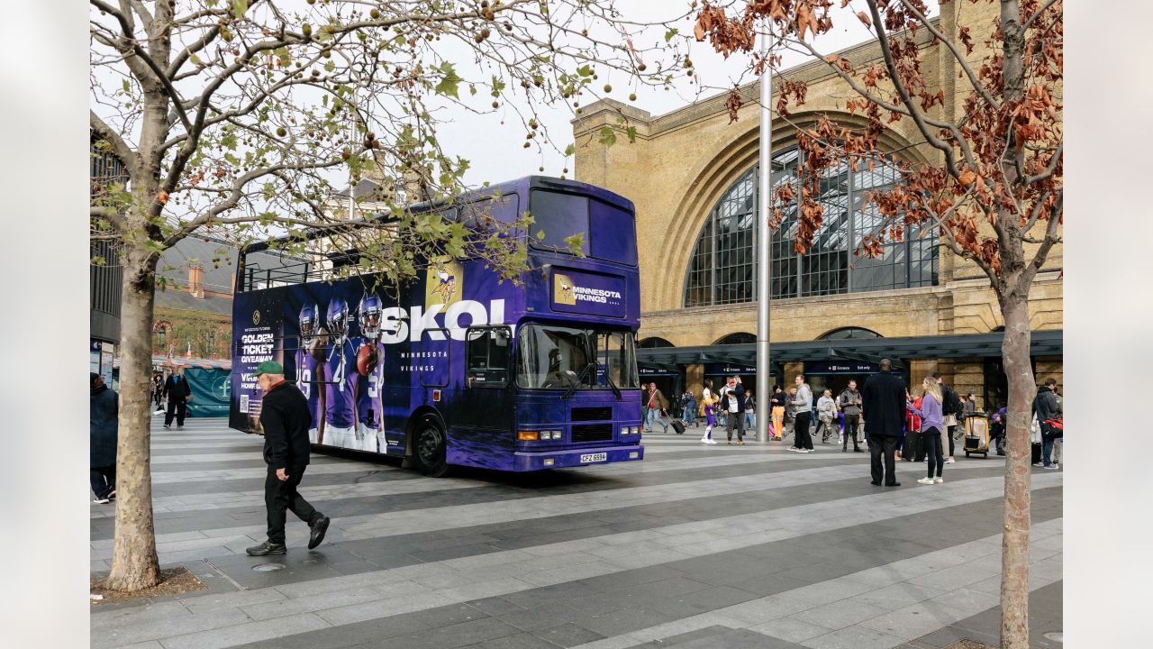 Caffeine-free Vikings: Team gets tips on London travel for Browns game