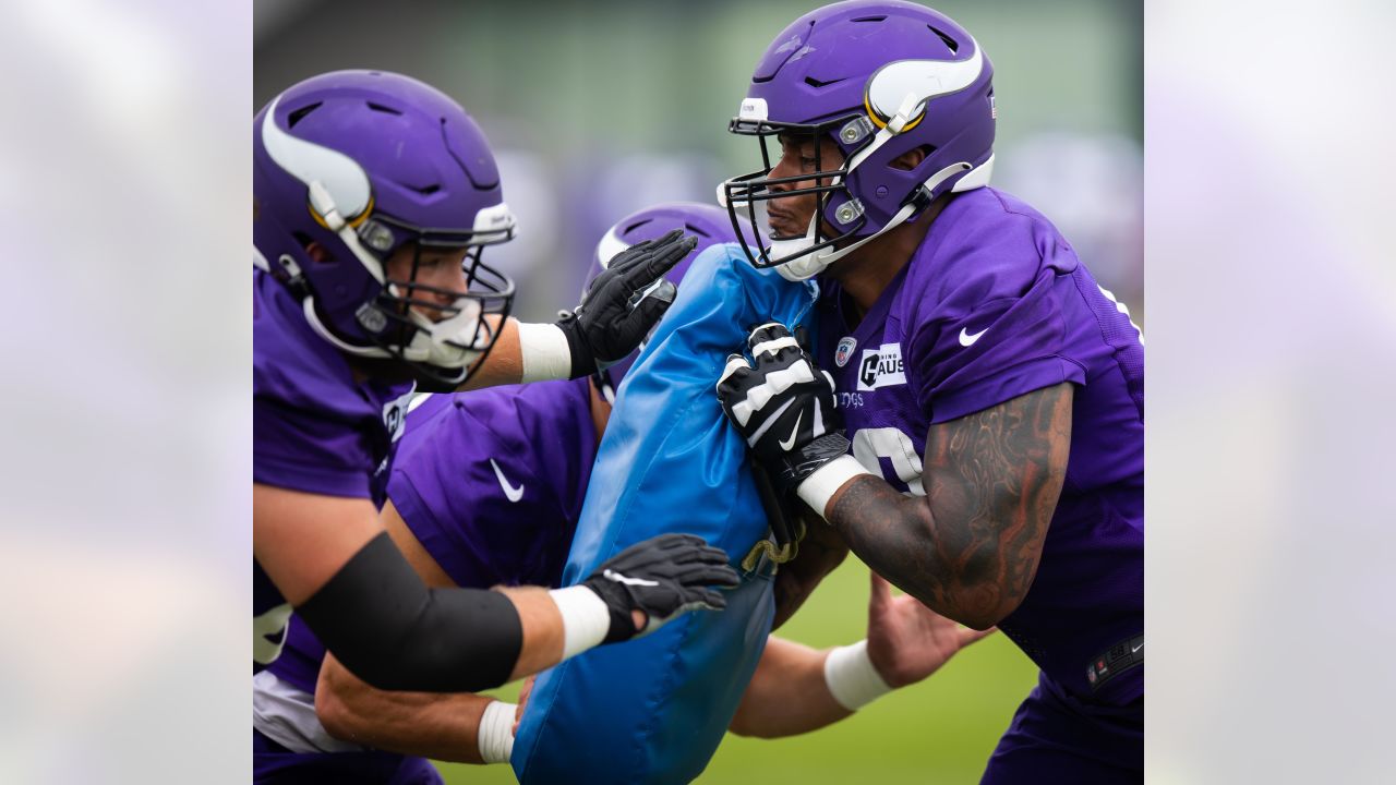 Minnesota Vikings defensive end Danielle Hunter (99) participates in NFL  training camp Wednesday, July 28, 2021, in Eagan, Minn. (AP Photo/Bruce  Kluckhohn Stock Photo - Alamy