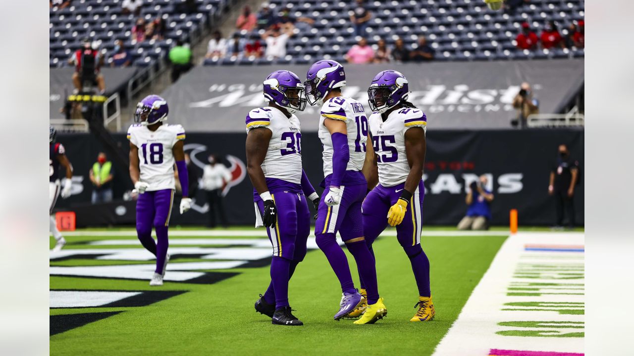 Vikings end wild week beating Houston for first win, bringing celebration  and relief