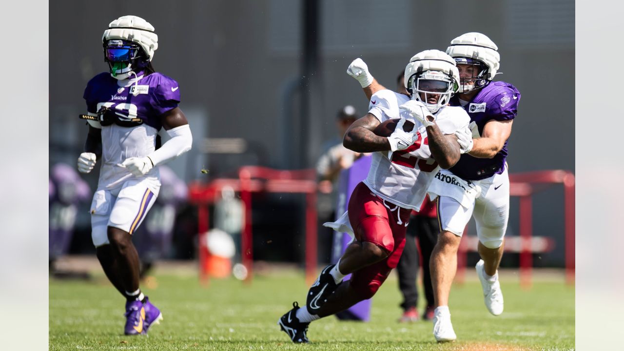 Murphy making plays for Vikings in joint practices with Cardinals