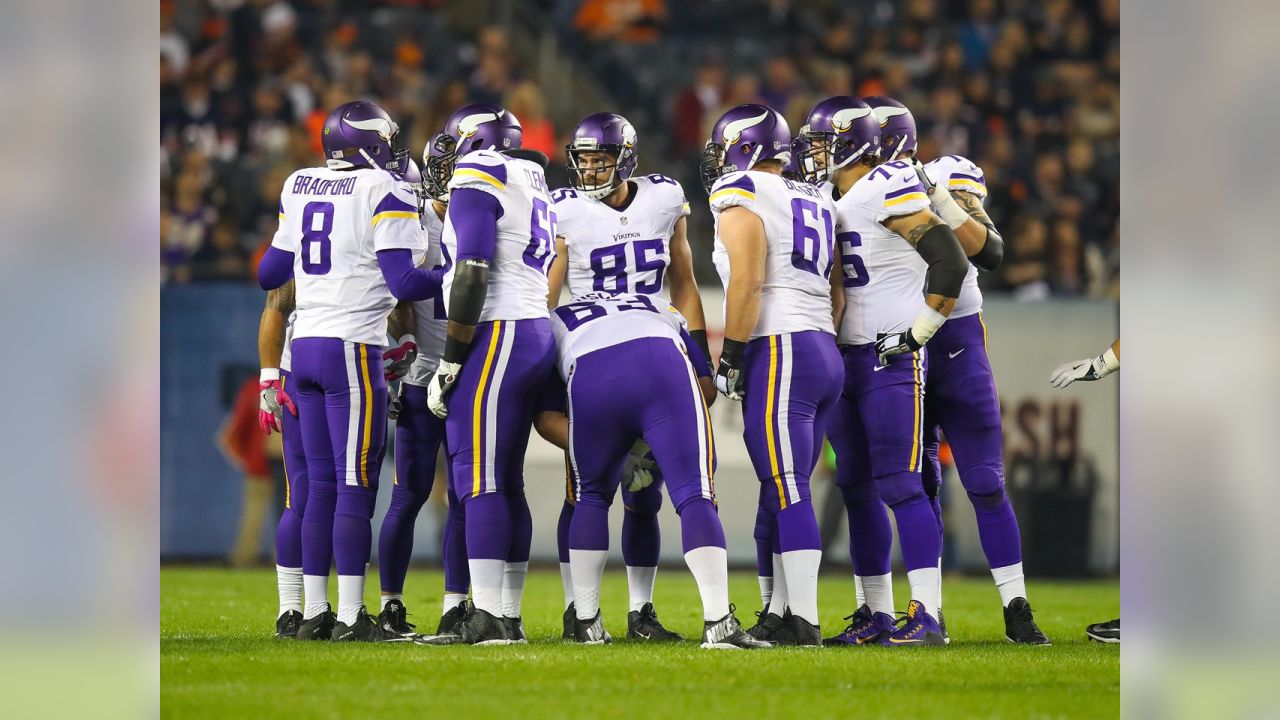 Vikings Battle the Bears on Halloween Night