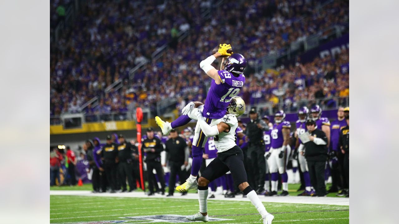 Vikings stun Saints, 29-24, with 61-yard touchdown on last play - CBS News