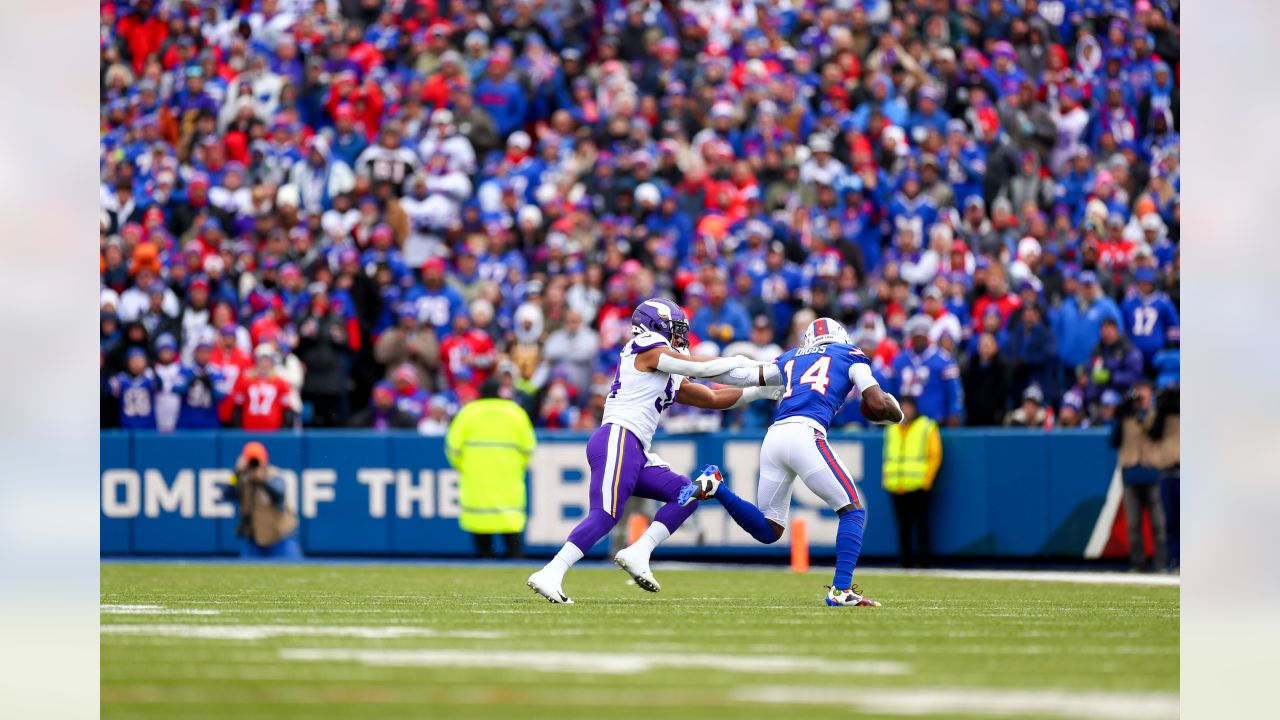 KARE 11 - The Minnesota Vikings came back to beat the Buffalo Bills 33-30  in overtime with a game-sealing interception by Patrick Peterson, extending  the team's winning streak to seven games.