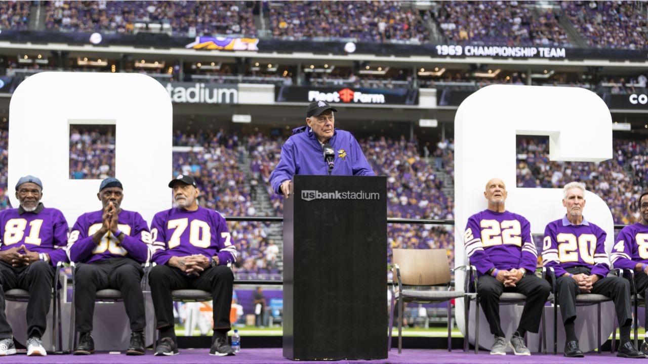 Funny bud Grant in memory of Minnesota Vikings thank you for the