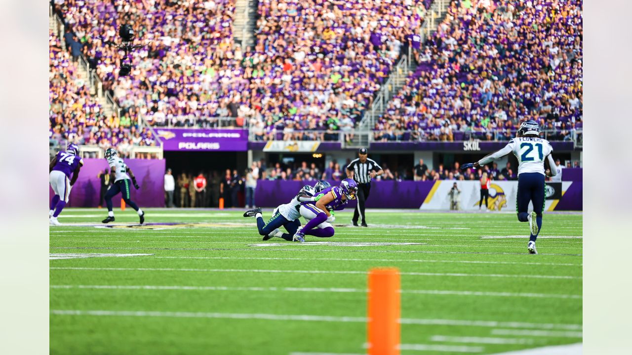 Vikings Screen Game Success Part of 3 TD Drives Against Seahawks