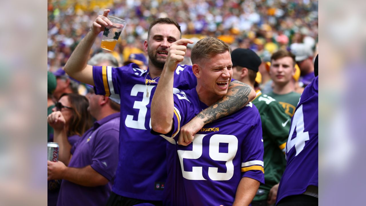 Minnesota Vikings Danielle Hunter Jersey  Hall of Famer John Randle was  excited to see the jersey and gloves Minnesota Vikings DE Danielle Hunter  wore when he became the youngest player in