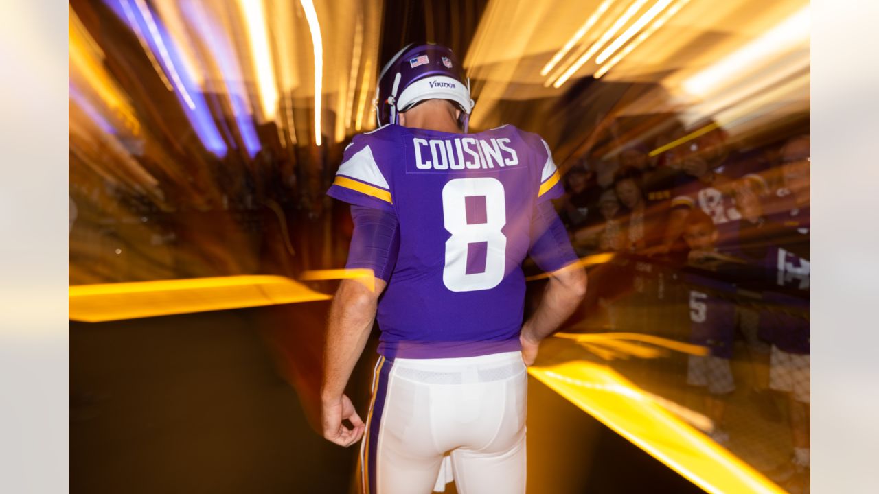 Men's Kirk Cousins #8 "Minnesota Vikings" Stitched Jersey