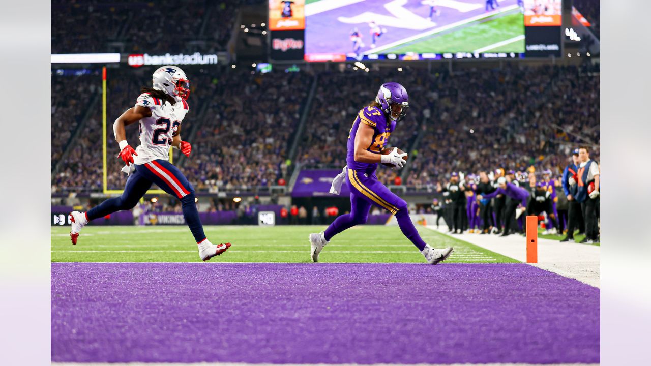 Minnesota Vikings running back Dalvin Cook walks on the field before an NFL  wild card playoff football game against the New York Giants, Sunday, Jan.  15, 2023, in Minneapolis. (AP Photo/Charlie Neibergall