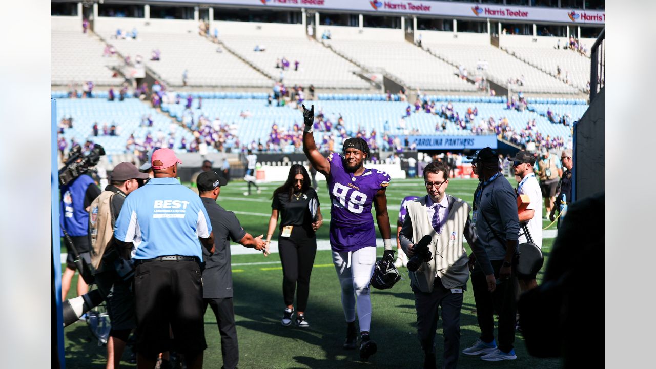 Vikings at Panthers Game Observations