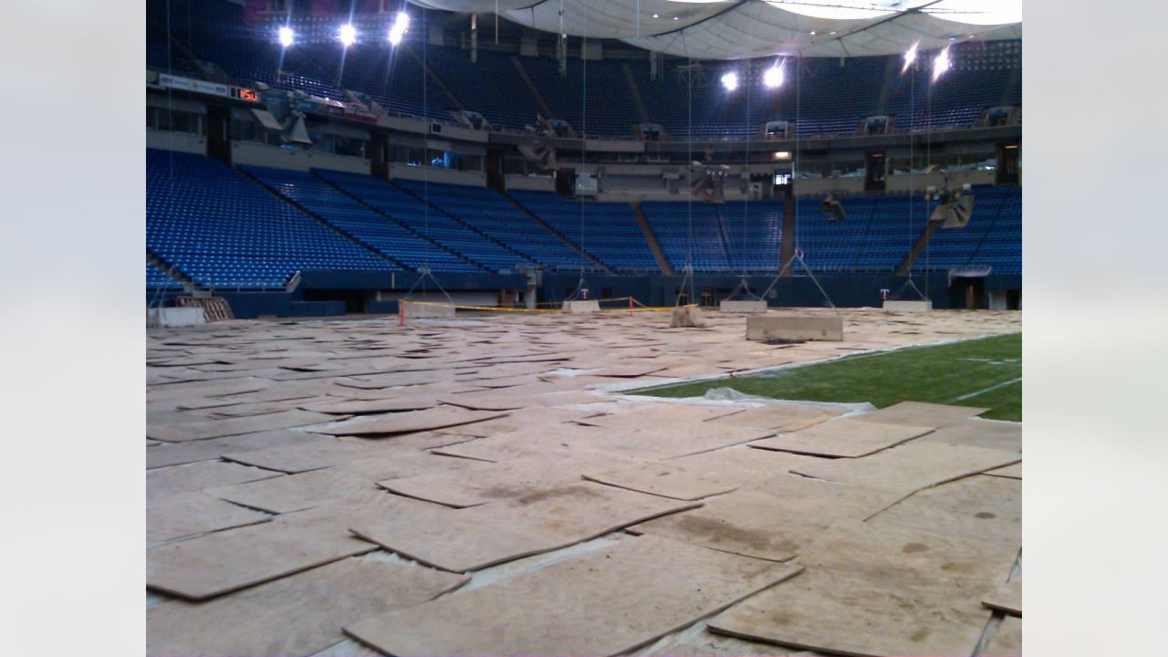 Raw Video: Roof Collapse at NFL Practice Field 