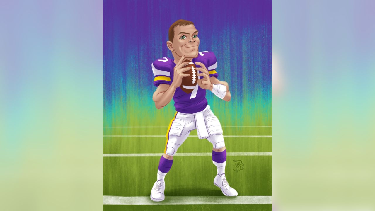 Minnesota Vikings quarterback Nate Stanley during warm-ups before a  preseason NFL football game, Friday, Aug. 27, 2021 in Kansas City, Mo. (AP  Photo/Reed Hoffmann Stock Photo - Alamy