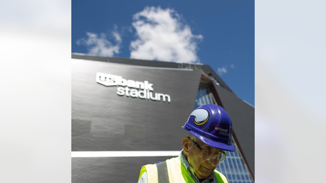 Sid Hartman Media Entrance at U.S. Bank Stadium