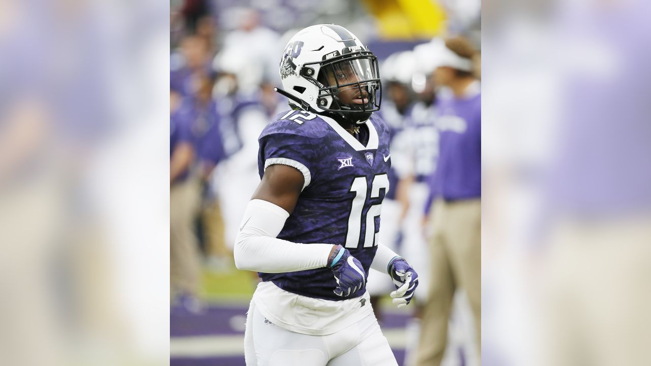 Minnesota Vikings cornerback Jeff Gladney (20) looks on in the