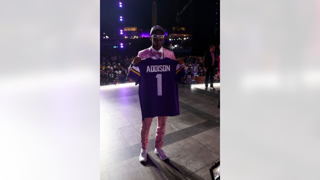 NFL Draft 2023 Jordan Addison From USC To Minnesota Vikings Unisex T-Shirt  - Mugteeco