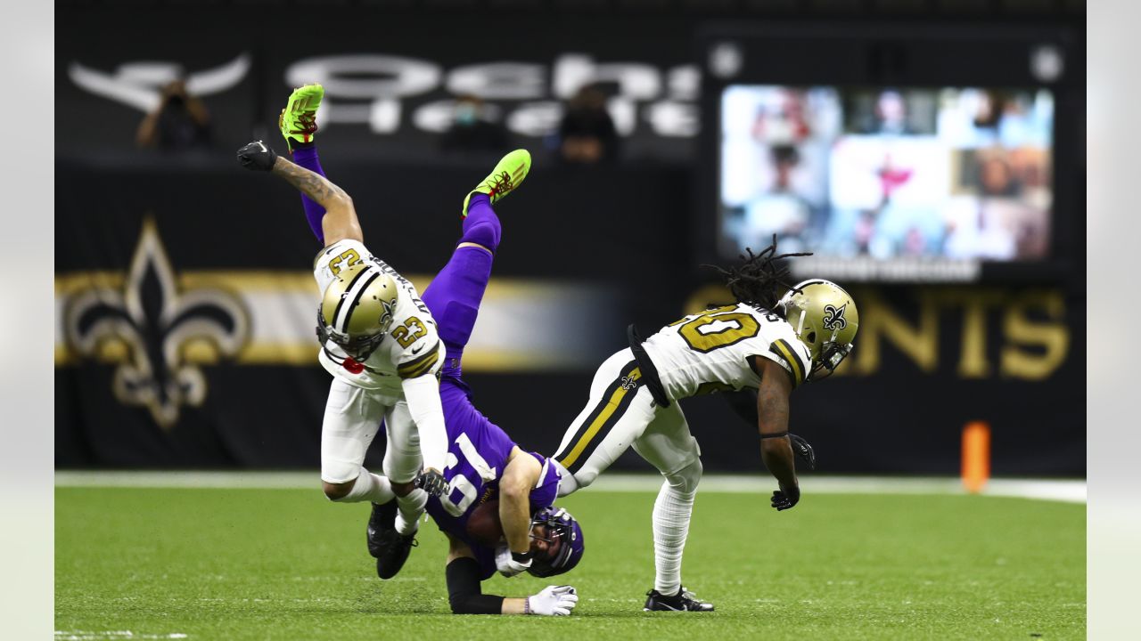 Vikings crushed by Saints, Kamara 52-33; 'This is a bad defense,' Zimmer  says