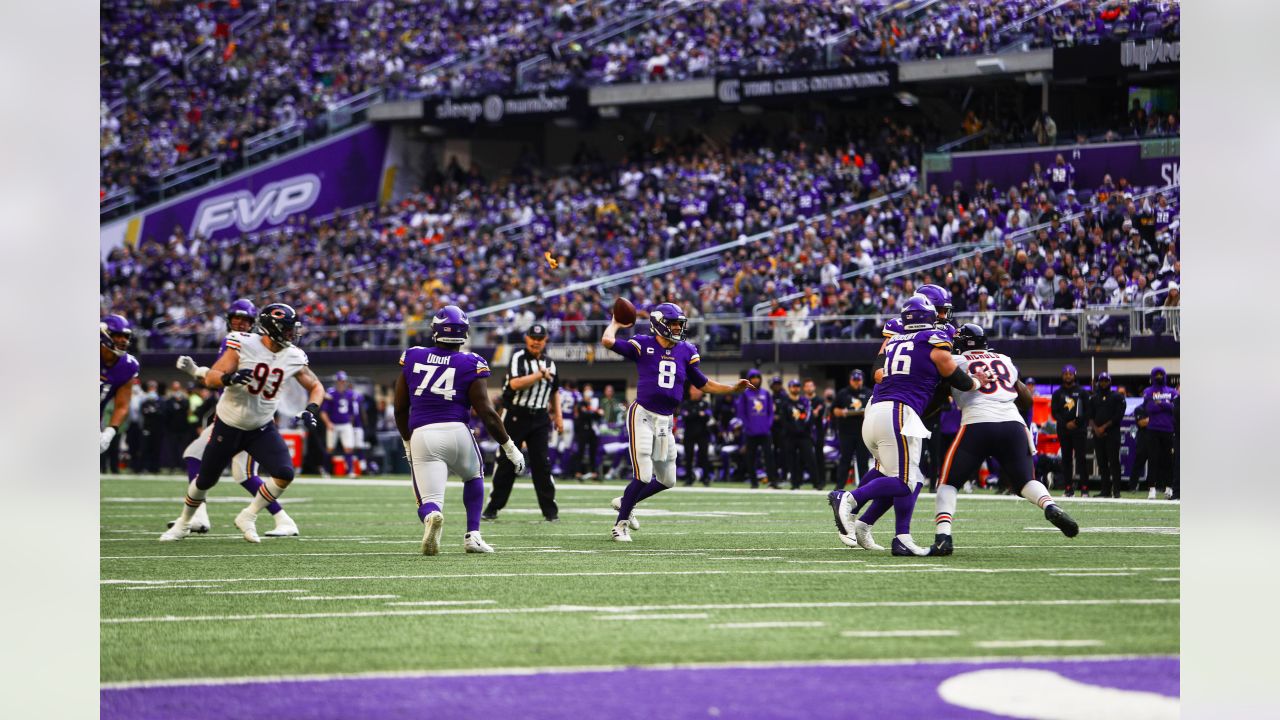 Minnesota Vikings outside linebacker Anthony Barr (55) during the first  half of an NFL football game against the Detroit Lions, Sunday, Oct. 10,  2021 in Minneapolis. Minnesota won 19-17. (AP Photo/Stacy Bengs